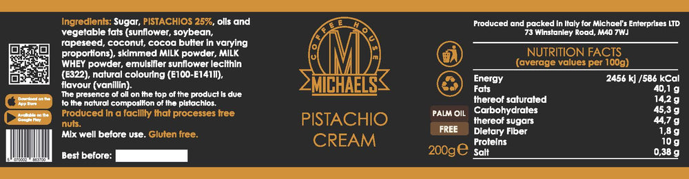 Pistachio Cream 200g